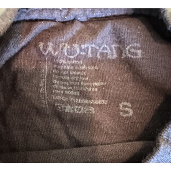 Wu-Tang Clan Size Small Black Short Sleeve T-Shirt Flames Fire - Picture 4 of 6